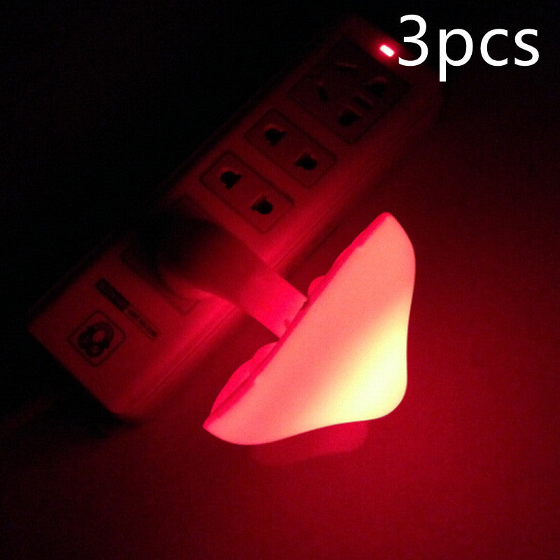 LED Night Light Mushroom Wall Socket Lamp EU US Plug Warm White Light-control Sensor Bedroom Light Home Decoration LED Night Light Mushroom Wall Socket Lamp EU US Plug Warm White Light-control Sensor Bedroom Light Home Decoration